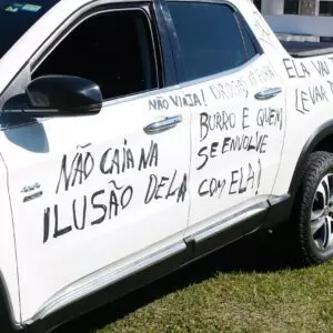 Mistério revelado descubra o responsável pela caminhonete riscada em Lages
