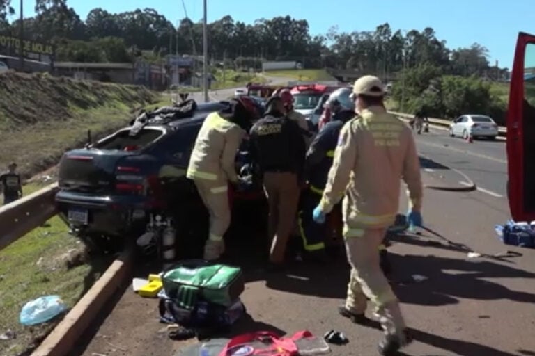 Criança de 2 anos morre e seis pessoas ficam feridas em acidente | Foto: Reprodução/Massa News