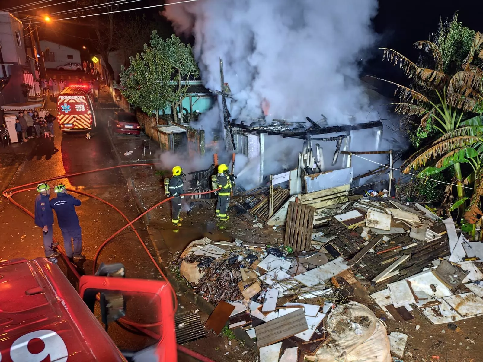 Imagem: Corpo de Bombeiros / Reprodução