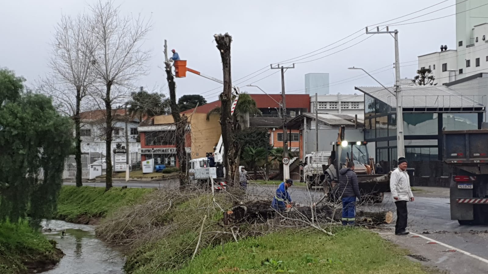 Obras realizadas na Carahá. | Foto: Amarildo Volpato