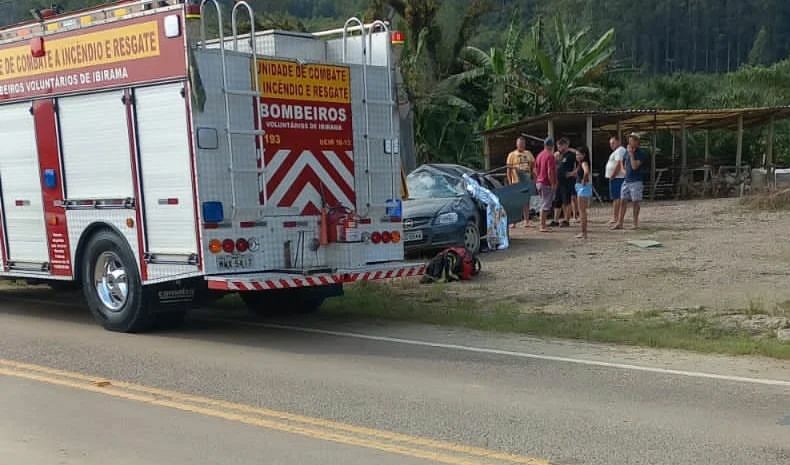 Foto: Bombeiros Voluntários de Ibirama/Reprodução