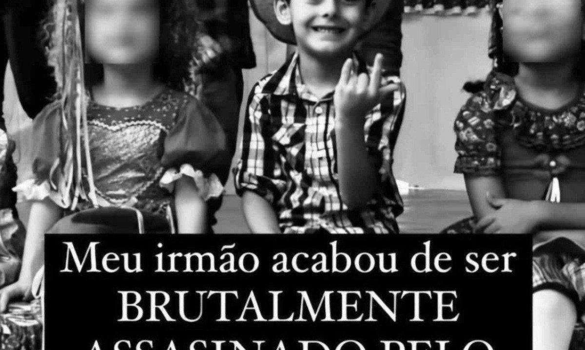 Pai mata filho de 5 anos e tira a própria vida | Foto: Redes sociais/Reprodução Estado de Minas