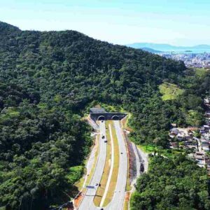 Contorno Viário da Grande Florianópolis: uma nova realidade para o morador local e para o desenvolvimento de Santa Catarina | Foto: Arteris/Divulgação.