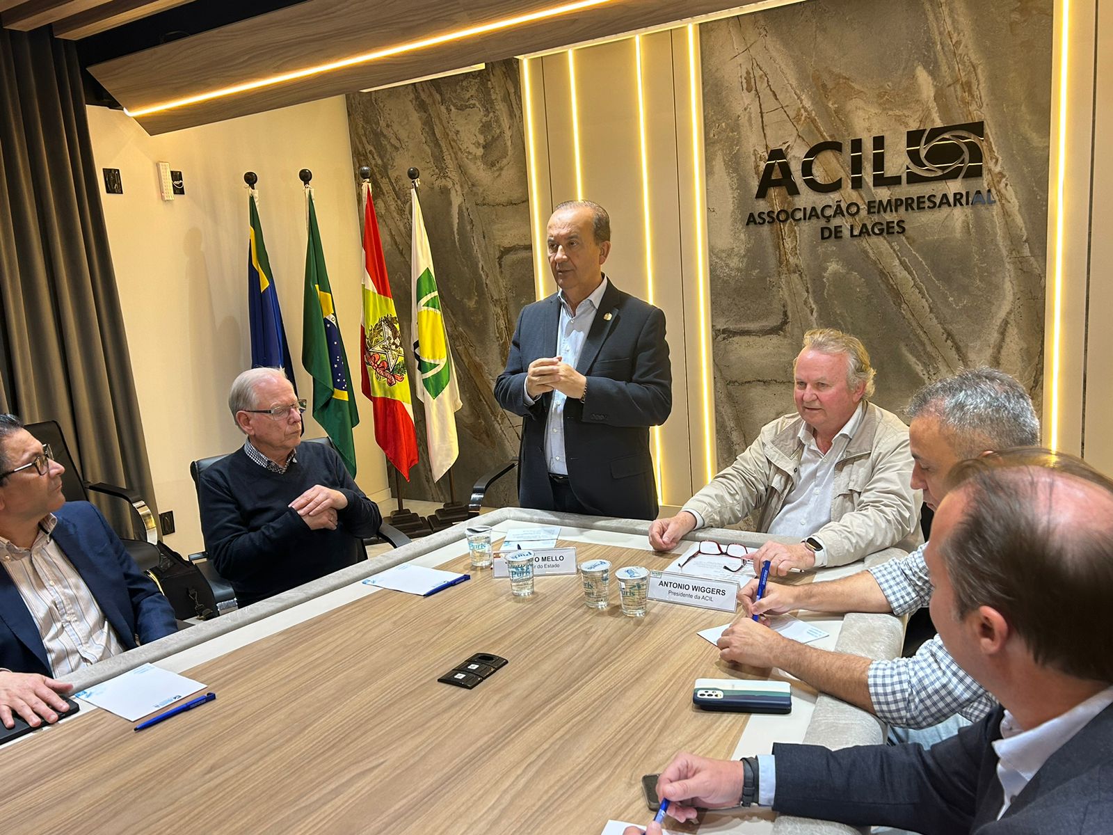 Governador apresenta resultados do Estação Inverno na Serra Catarinense. | Foto: Ingrid Deucher / Rádio Clube