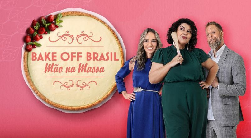 Fischer celebra 58 anos patrocinando a nova temporada do Bake Off Brasil | Imagem: SBT/Divulgação. 