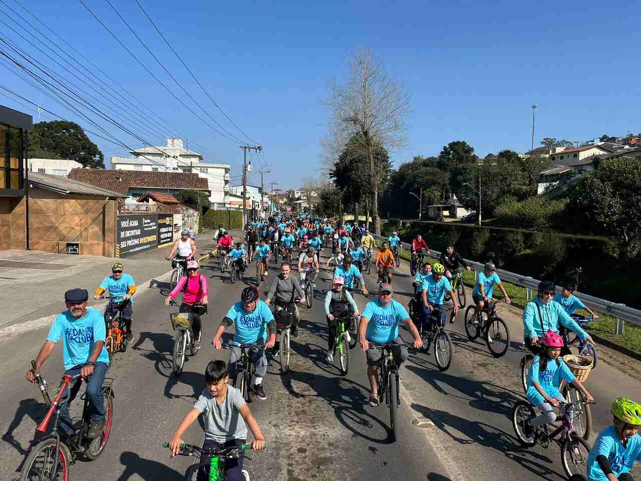 Pedal da Clube 2024. | Foto: Alessandra Simionato / Rádio Clube