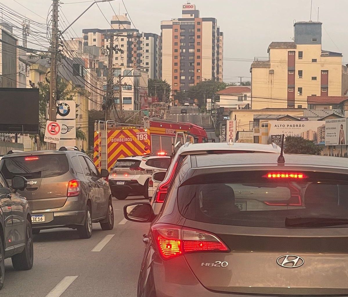 Motociclista morre em grave acidente em Florianópolis | Foto: Guarda Municipal de Florianópolis