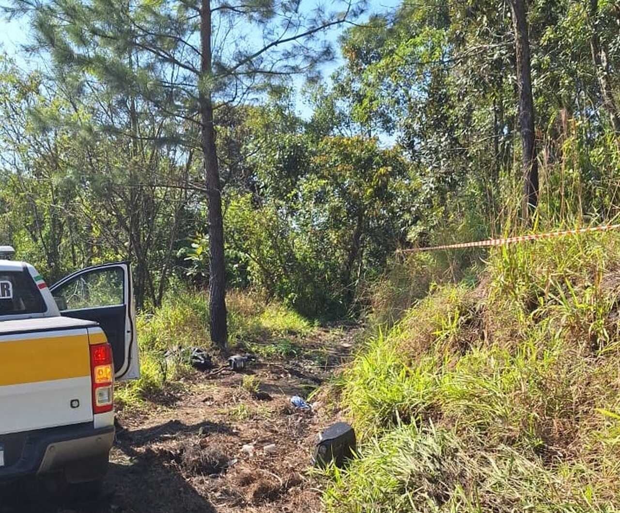 Motociclista perde a vida após se envolver em acidente em SC | Foto: PMRv/Divulgação.