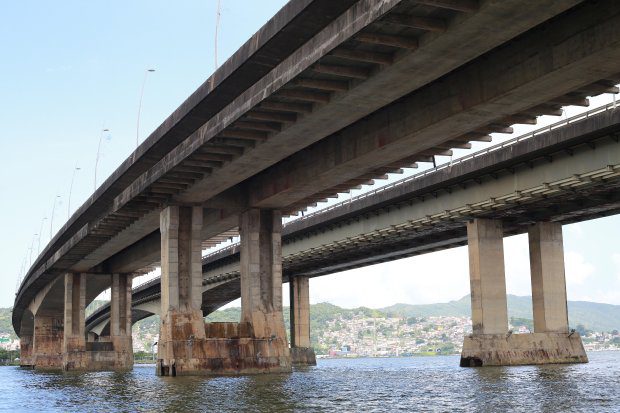 Ponte Colombo Salles terá interdições a partir desta quarta-feira | Foto: Arquivo/Secom