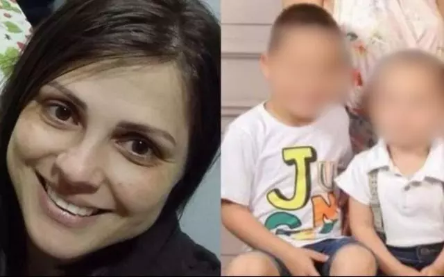 Mãe e dois filhos são encontrados carbonizados em carro, no Alto Vale do Itajaí | Foto: Reprodução / Redes Sociais