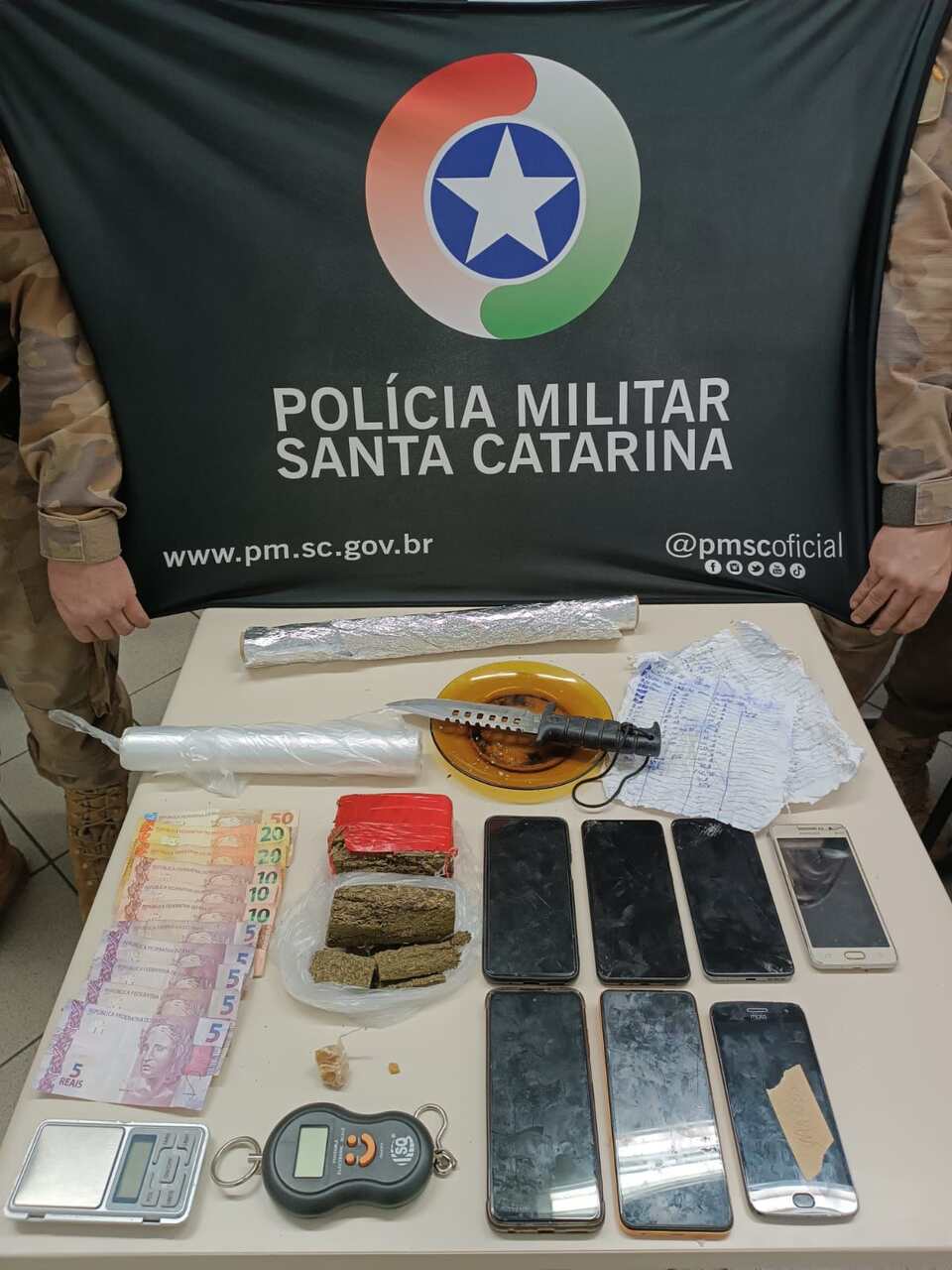 Imagem: Polícia Militar / Reprodução