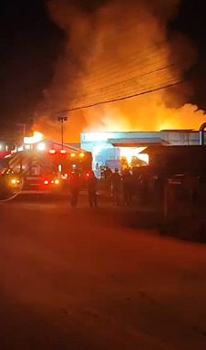 Foto: Corpo de Bombeiros/Reprodução