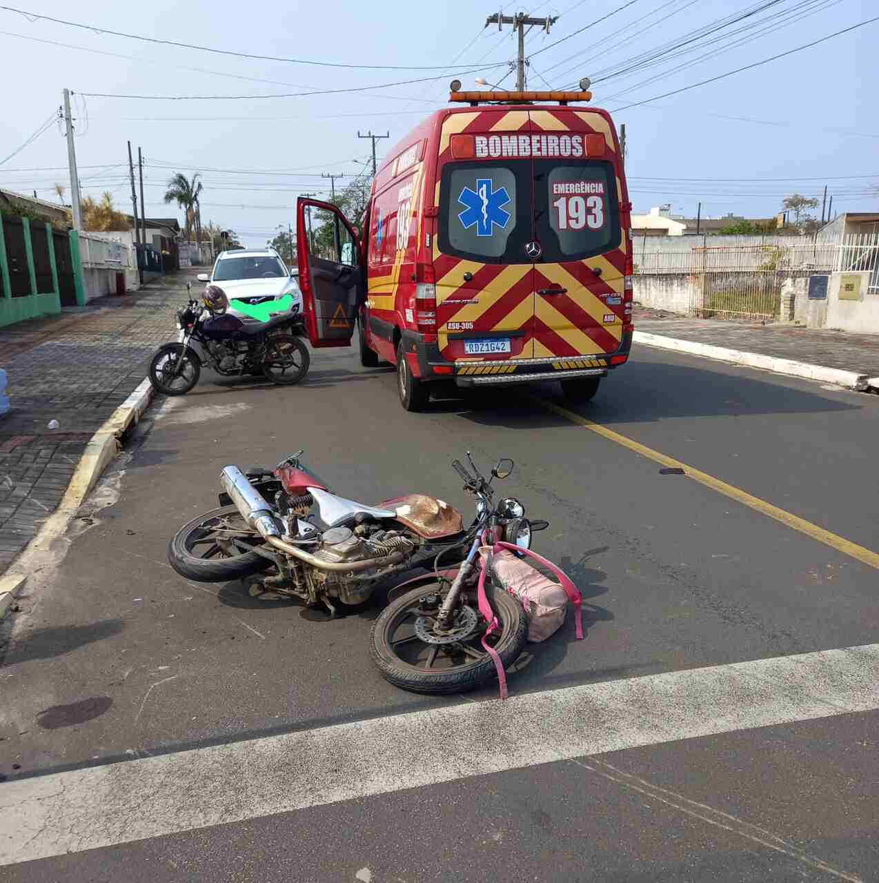 Imagem: Corpo de bombeiros