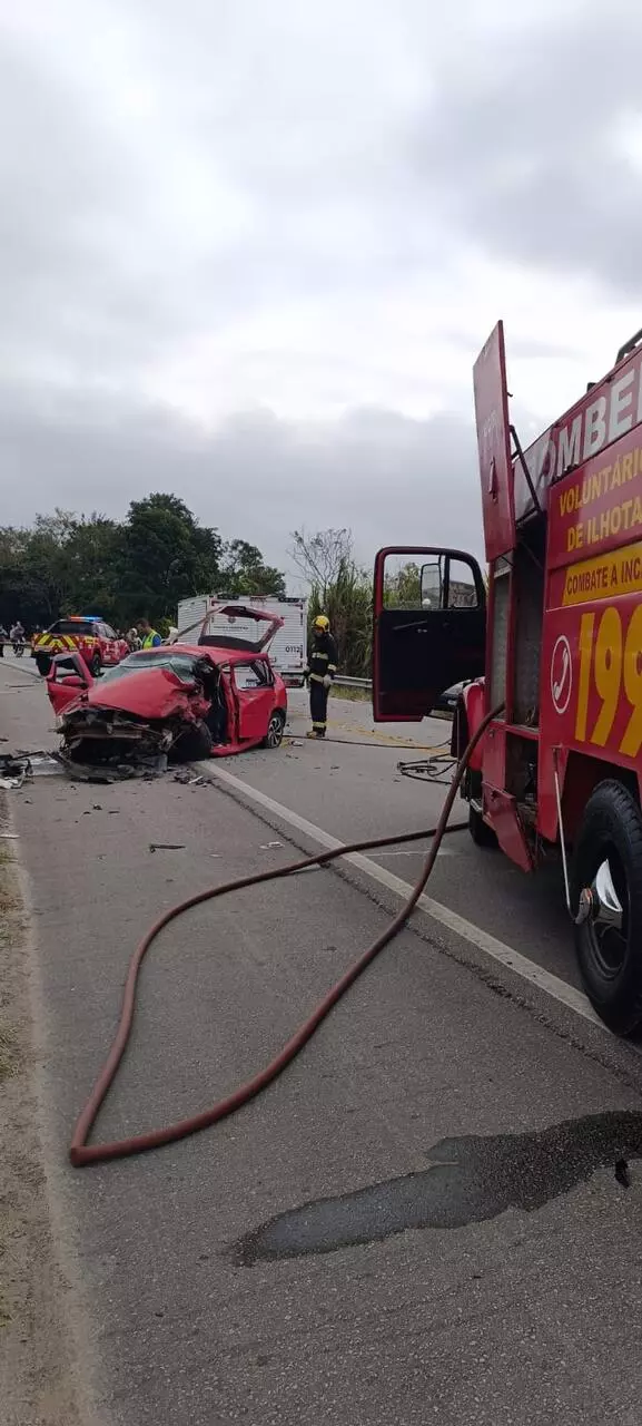 Foto: Corpo de bombeiros