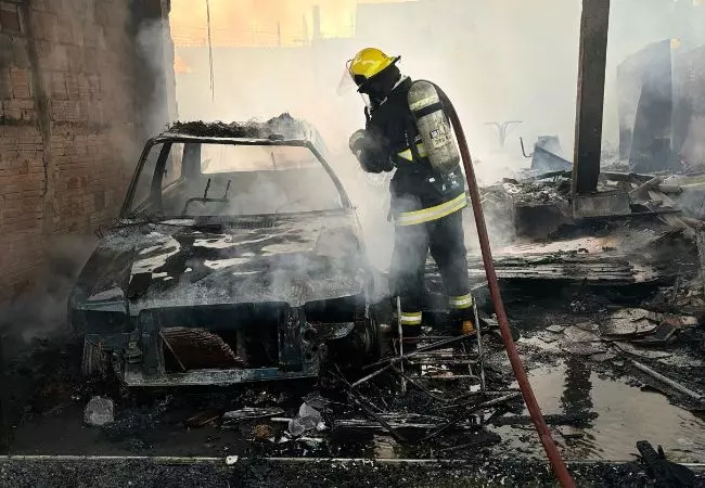 Foto: Corpo de Bombeiros/Divulgação.