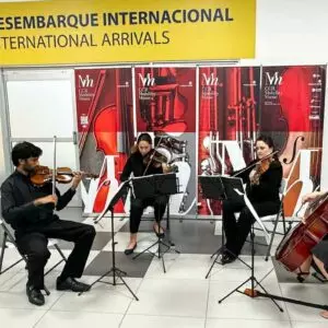 Aeroporto Internacional de Navegantes recebe maior projeto de música clássica do Brasil