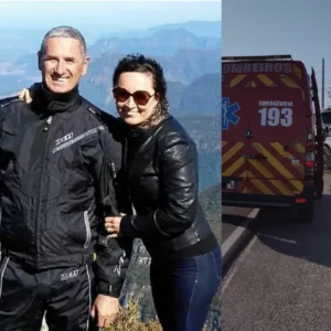 Casal morto em acidente com carreta é identificado em SC