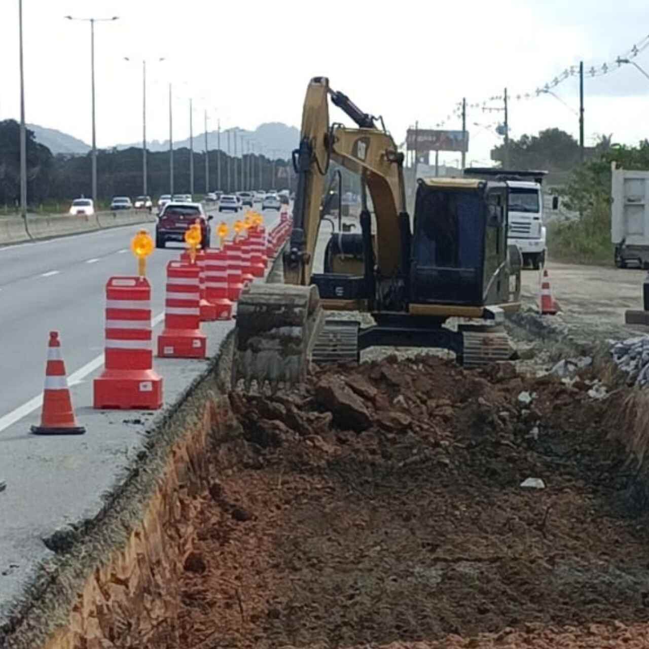 Obras na SC-401 tiverem início na última semana de agosto. Foto: PMF/Divulgação