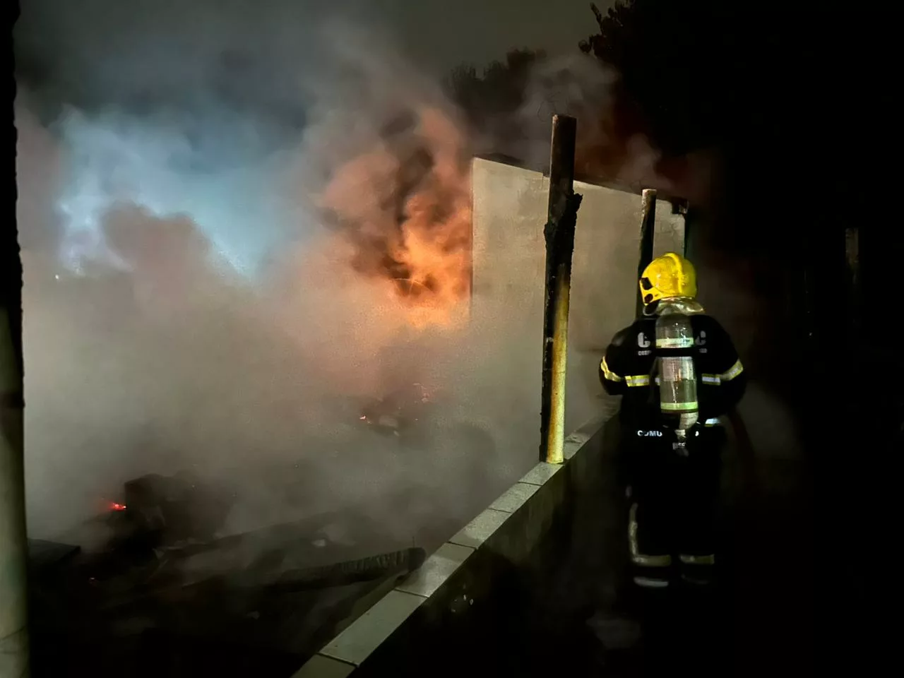 Imagem: Corpo de Bombeiros/Reprodução