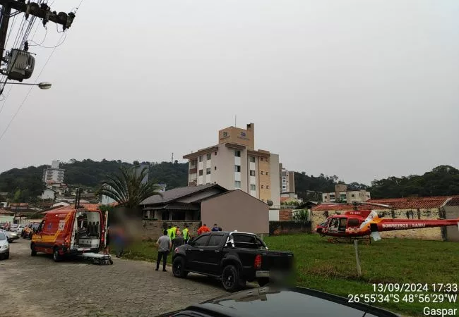 Foto: Corpo de Bombeiros/Divulgação.