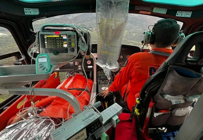 Foto: Bombeiros Voluntários de Ascurra.