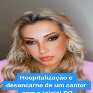 Chaline Grazik fez a previsão nas rede sociais