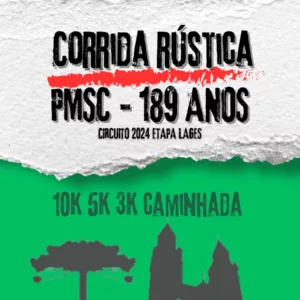 Polícia Militar de SC promove corrida em Lages para celebrar 189 anos