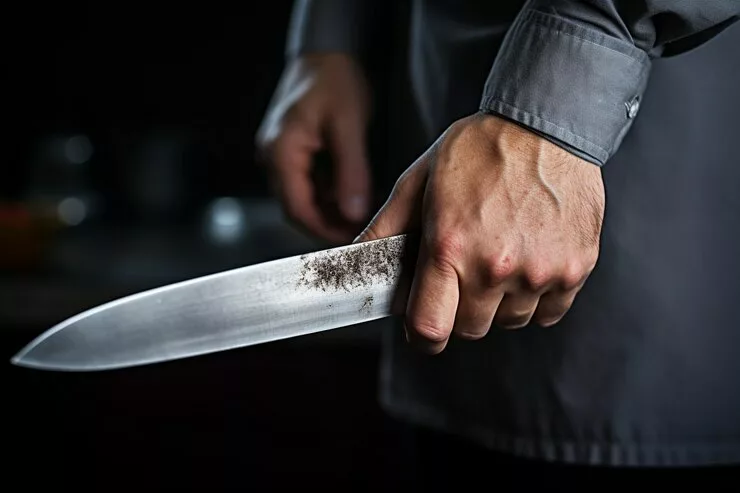 Homem é golpeado com facão na cabeça e na perna em SC – Imagem Ilustrativa. Foto: Divulgação 