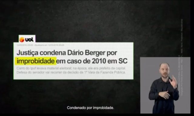 Topázio rebate Dário e Gean na TV e os relaciona a condenações e à prisão | Foto: Reprodução / PSD