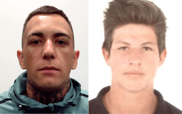 Dois dos três fugitivos da penitenciária de Florianópolis ainda não foram capturados. – Foto: SAP/Reprodução