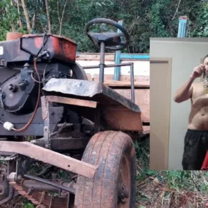 Homem morre após máquina agrícola tombar e cair em barranco no Oeste de SC