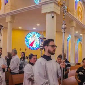 Solenidade de Ação de Graças pela Elevação à Basílica, em Içara. - Foto: Basílica Santuário/ SCMJ