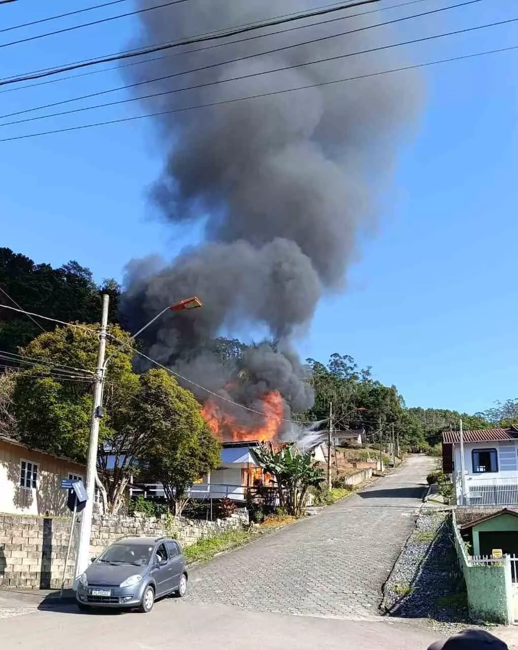 Imagem: Corpo de bombeiros