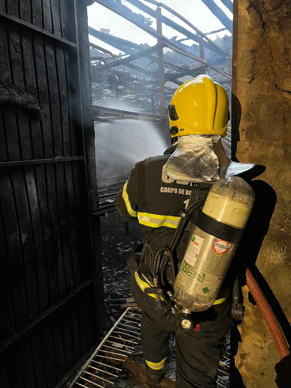 Imagem: Corpo de bombeiros