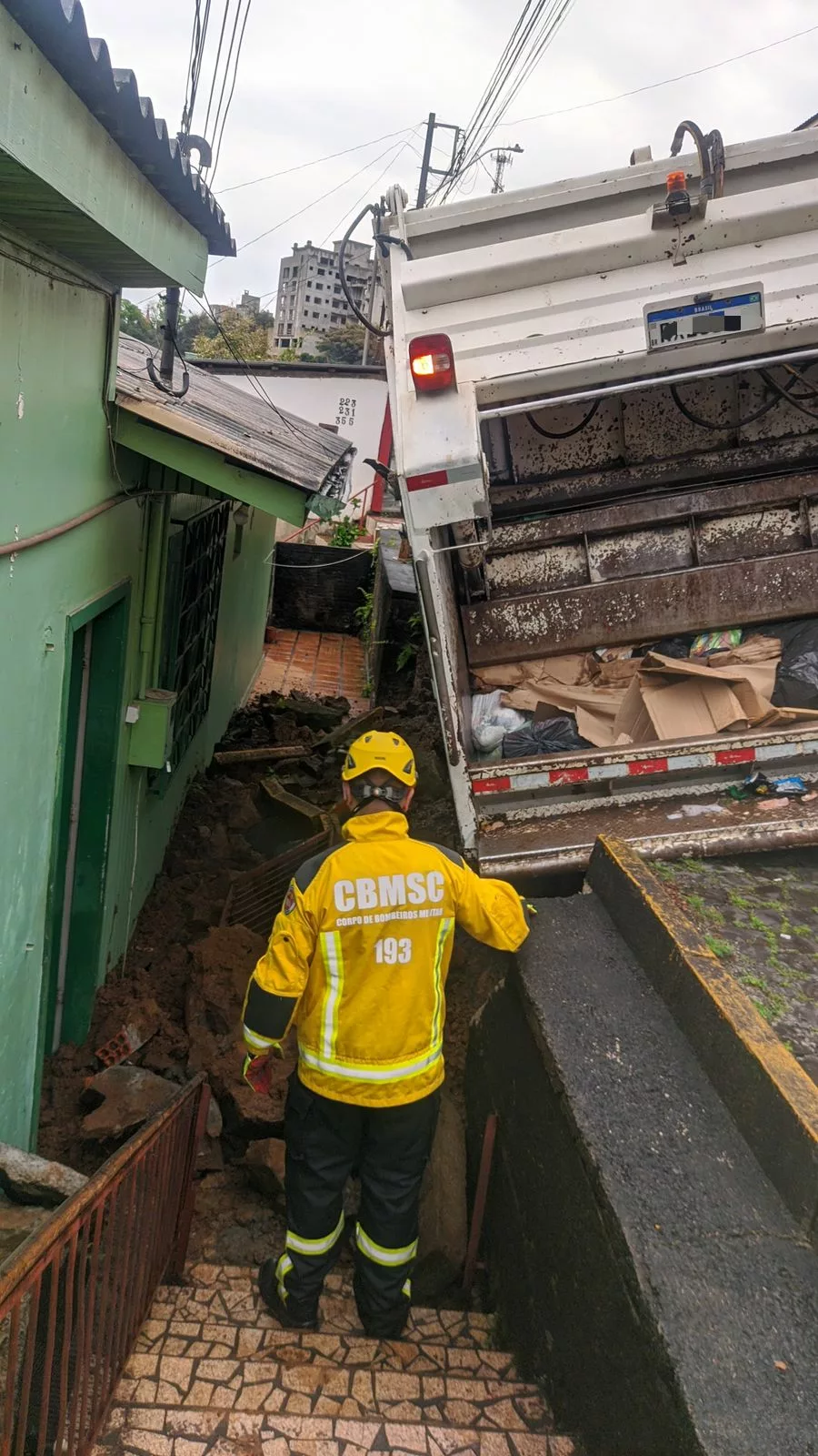 Imagem: Corpo de bombeiros