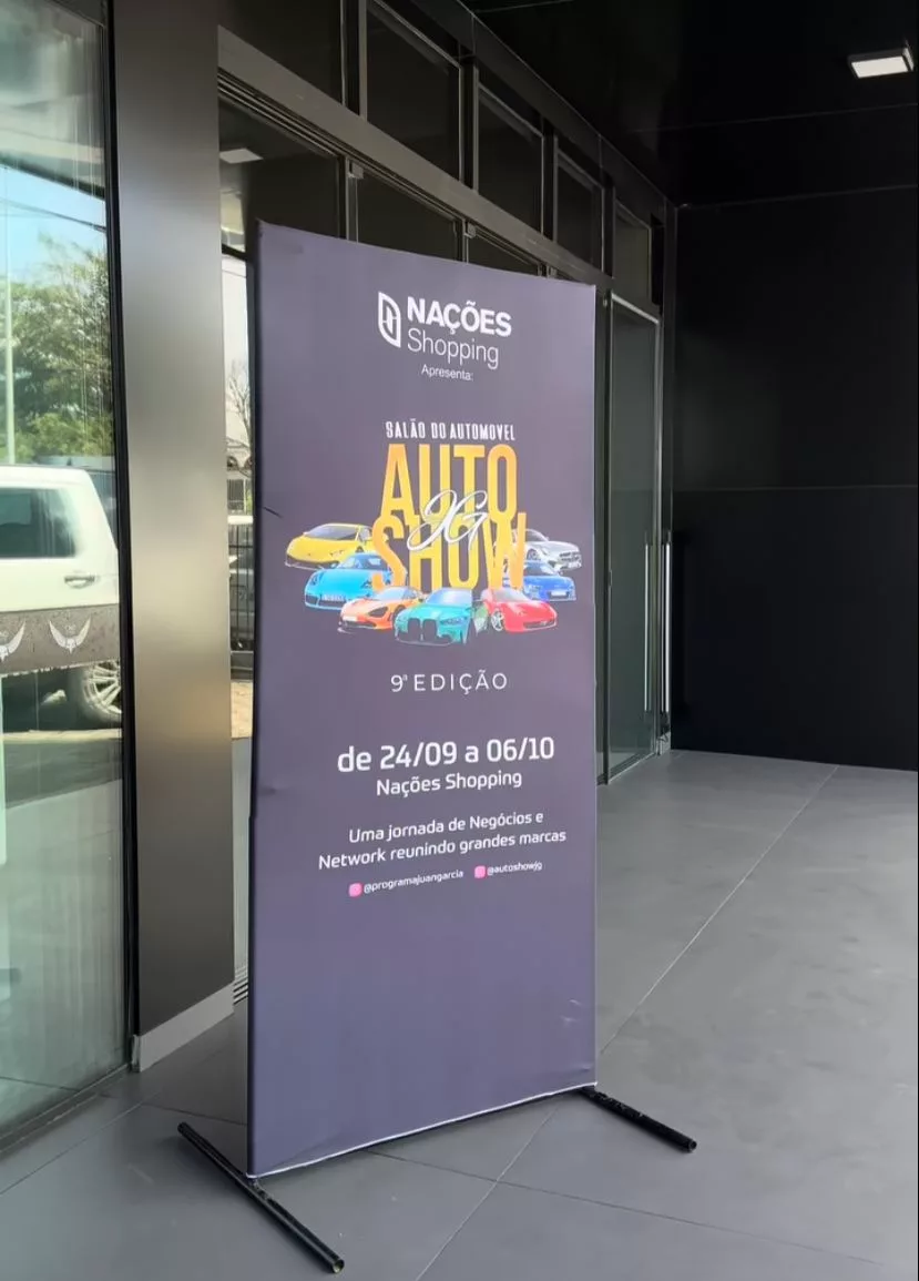 Salão Automóvel Auto Show JG começa nesta terça-feira (24). – Foto: Reprodução