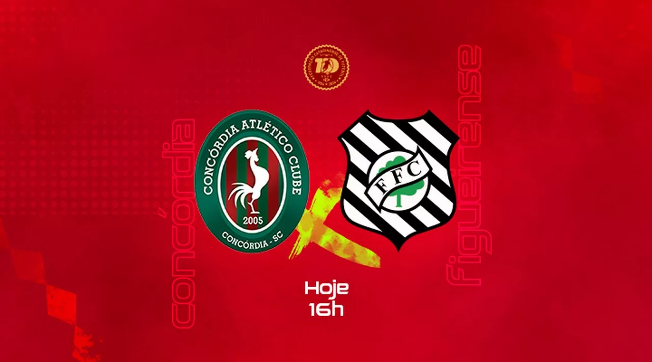 Acompanhe neste sábado o jogo entre Concórdia e Figueirense; veja onde assistir | Reprodução: SCC SBT