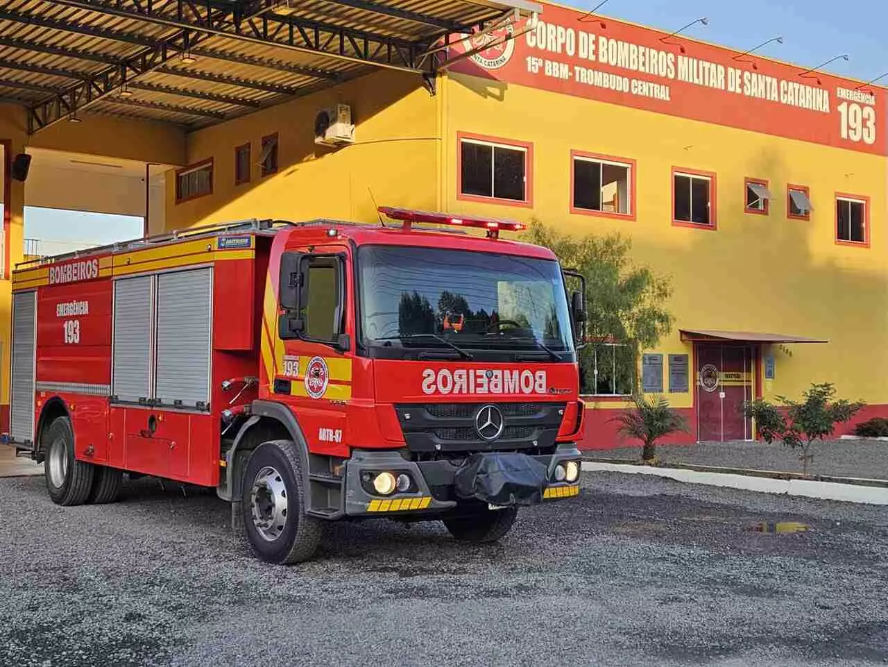 Foto: CBMSC/Divulgação.