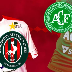 Quer ganhar camisas do Concórdia e Chapecoense? Participe da nossa ação! | Foto: SCC SBT