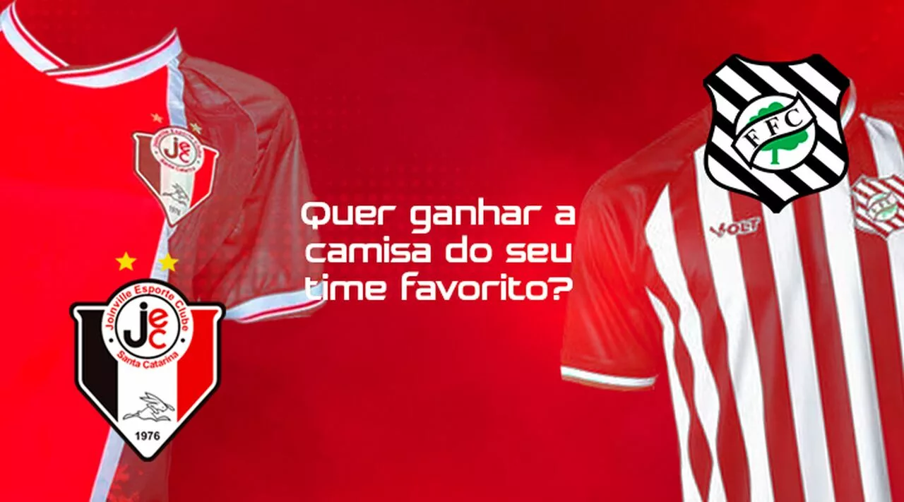 Quer ganhar camisas do Joinville e Figueirense? Participe da nossa ação! | Imagem: SCC SBT