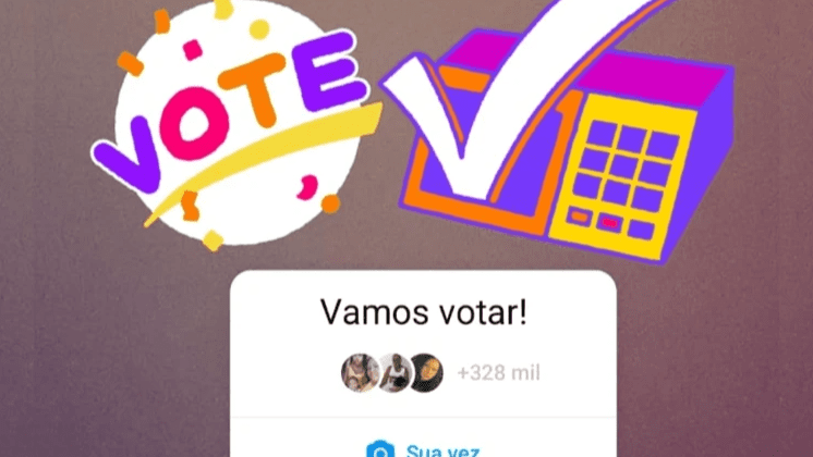 Instagram libera figurinhas das eleições; saiba como usar | Foto: SBT News