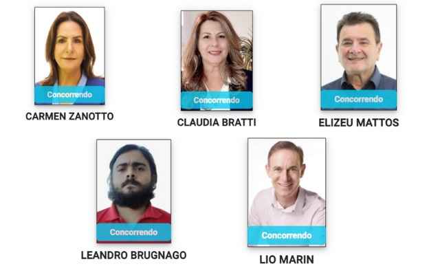 Candidatos à Prefeitura de Lages | Foto: reprodução TSE/Tribunal Superior Eleitoral