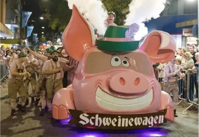 Desfile de abertura da Oktoberfest Blumenau 2024 é cancelado | Foto: Prefeitura de Blumenau/Divulgação.