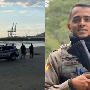 Soldado do RS: homem encontrado morto em praia de SC é identificado | Foto: CBMSC / Redes sociais