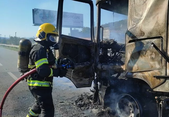 Foto: Corpo de Bombeiros/Divulgação.