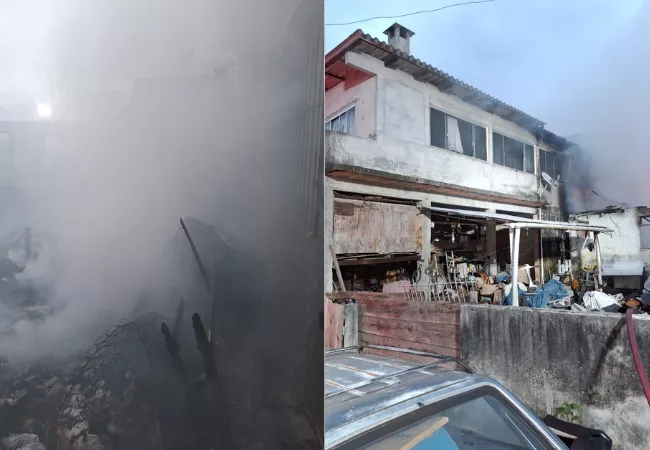 Foto: Corpo de Bombeiros/Divulgação.