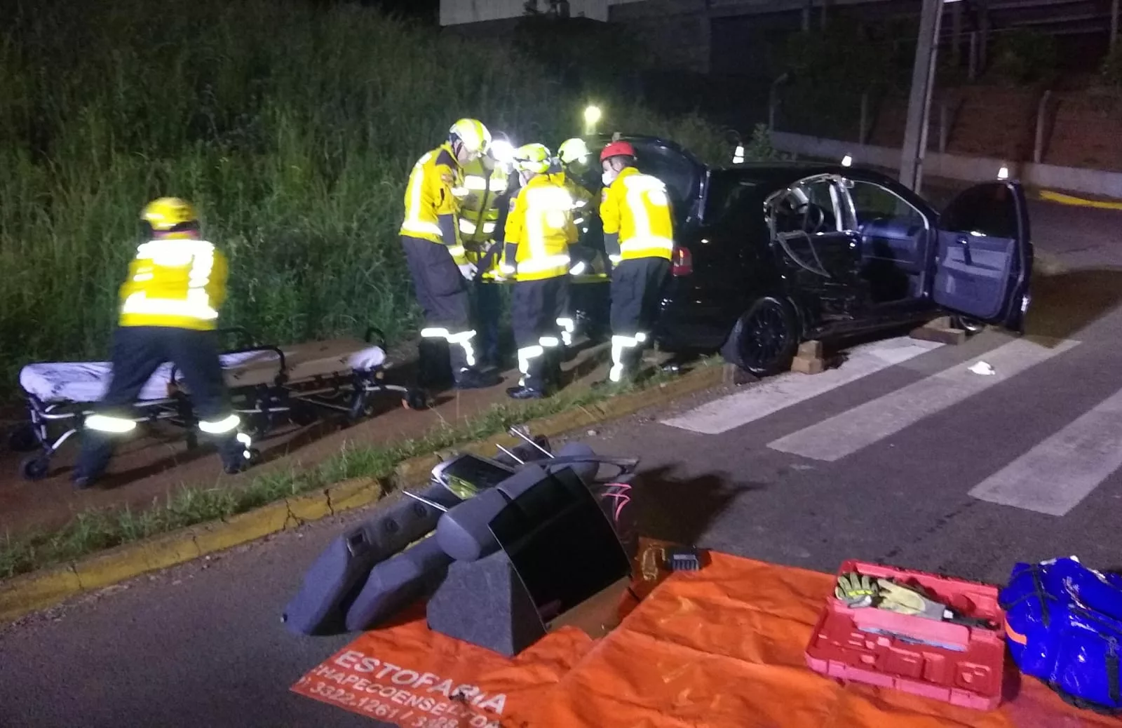 Imagem: Corpo de Bombeiros/Reprodução