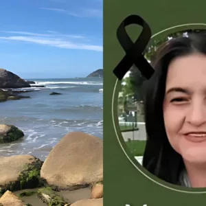 Corpo de mulher é encontrado boiando em praia de SC | Foto: Reprodução / Redes sociais