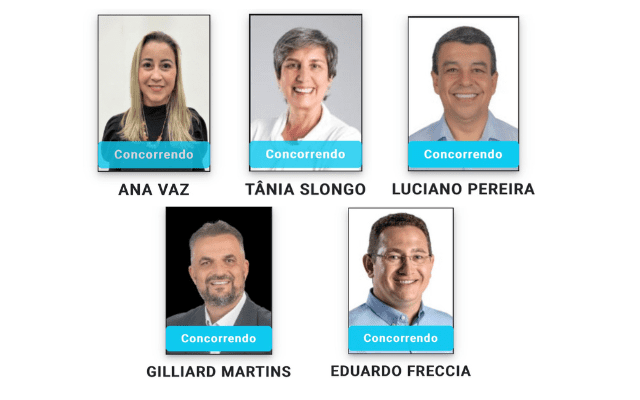 Conheça os candidatos à Prefeitura de Palhoça. – Foto: Reprodução