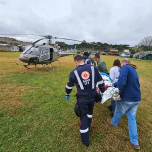 Serviço aeromédico do Samu é mantido na Serra Catarinense